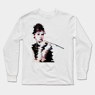 Audrey Digital Long Sleeve T-Shirt